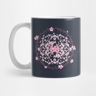 Happy Spring Mandala Mug